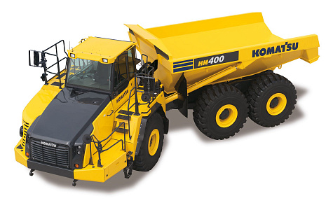 Самосвал сочлененный Komatsu HM400-3