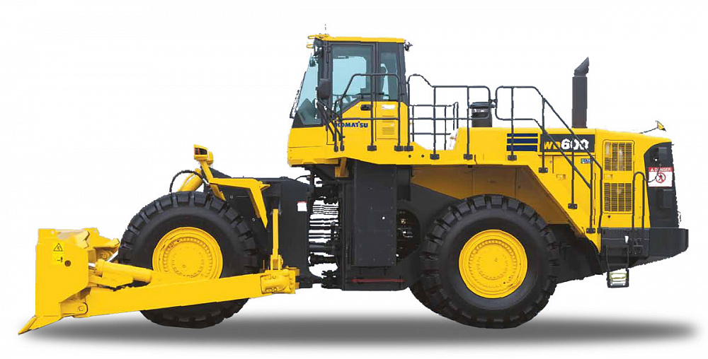 Колесный бульдозер Komatsu WD600-6