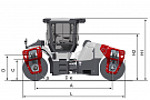 Тандемный асфальтовый каток DYNAPAC CC3800